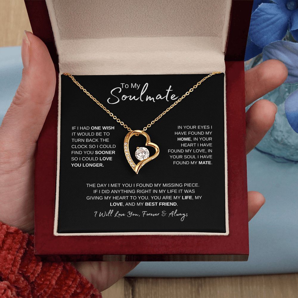 Forever Love Necklace – Gift for Your Soulmate! | Birthday | Anniversary | Valentines Day