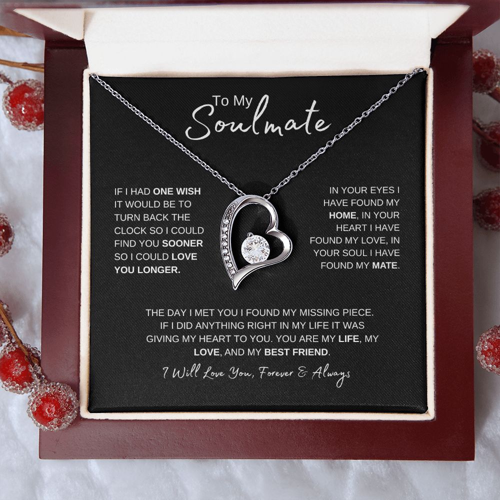 Forever Love Necklace – Gift for Your Soulmate! | Birthday | Anniversary | Valentines Day
