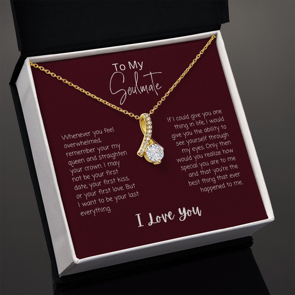 To My Soulmate | Alluring Beauty Necklace | Perfect Git For Her | Birthday | Valentines Day | Anniversary