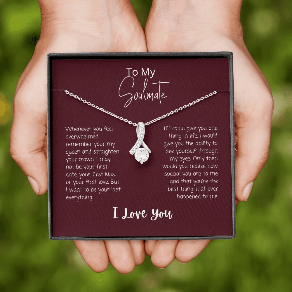 To My Soulmate | Alluring Beauty Necklace | Perfect Git For Her | Birthday | Valentines Day | Anniversary