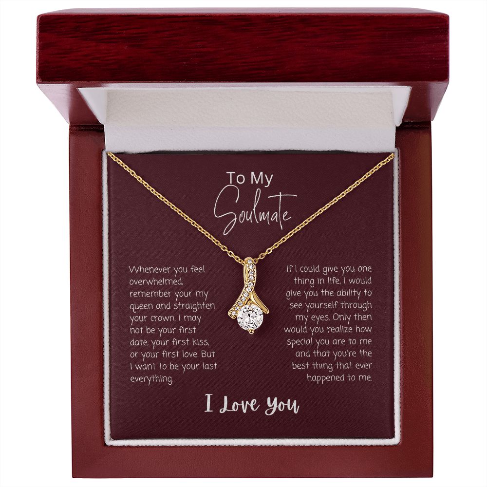 To My Soulmate | Alluring Beauty Necklace | Perfect Git For Her | Birthday | Valentines Day | Anniversary