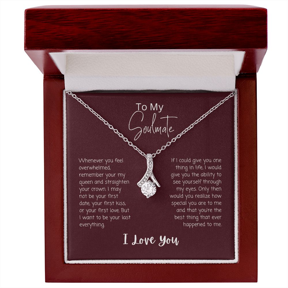 To My Soulmate | Alluring Beauty Necklace | Perfect Git For Her | Birthday | Valentines Day | Anniversary