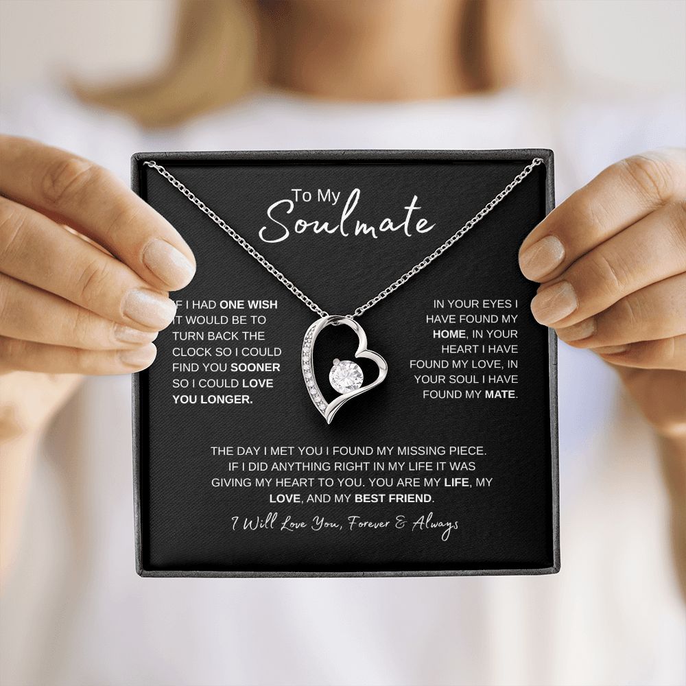 Forever Love Necklace – Gift for Your Soulmate! | Birthday | Anniversary | Valentines Day
