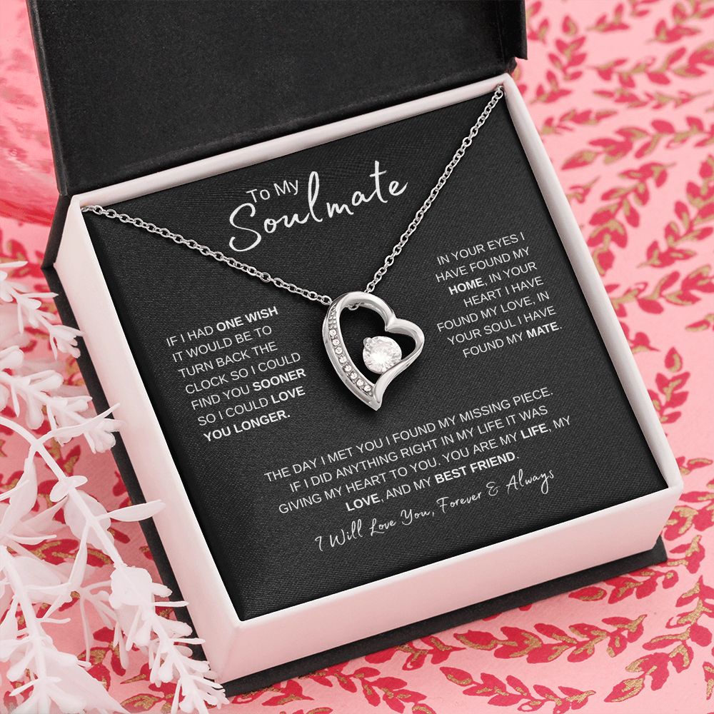 Forever Love Necklace – Gift for Your Soulmate! | Birthday | Anniversary | Valentines Day