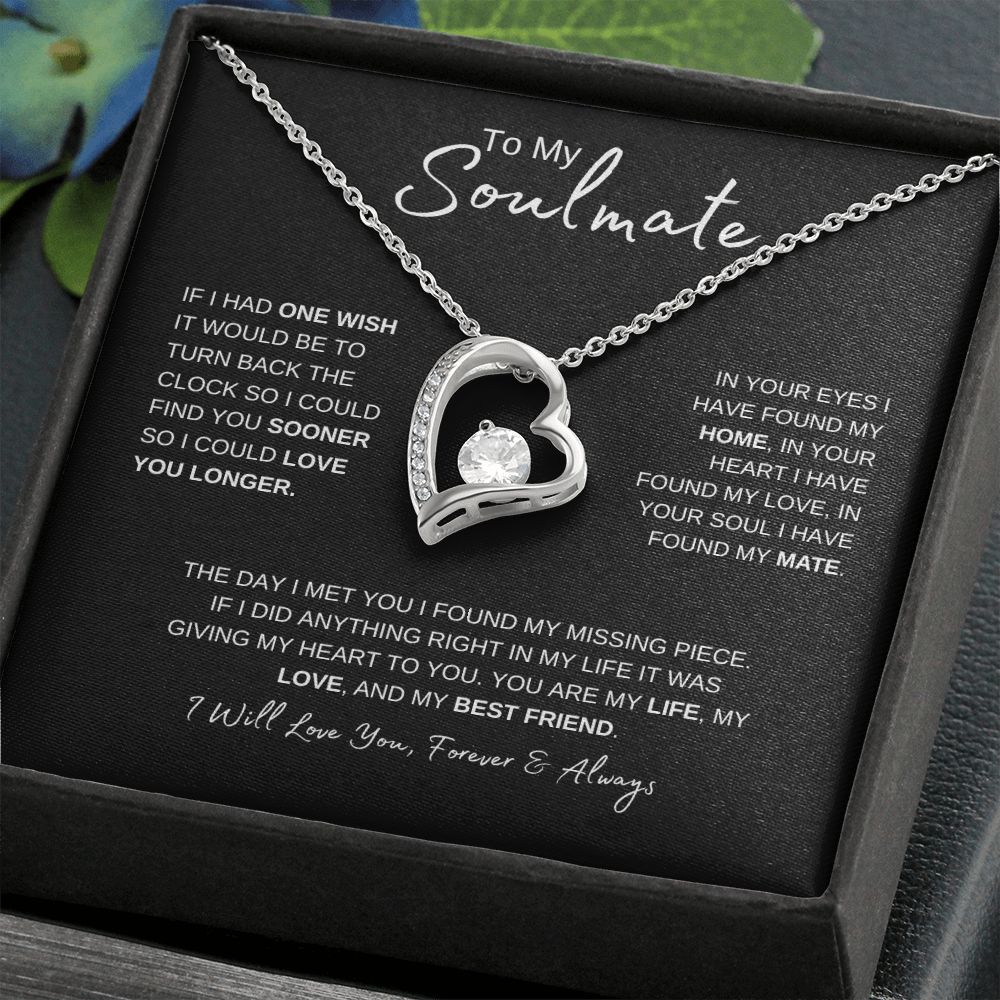 Forever Love Necklace – Gift for Your Soulmate! | Birthday | Anniversary | Valentines Day